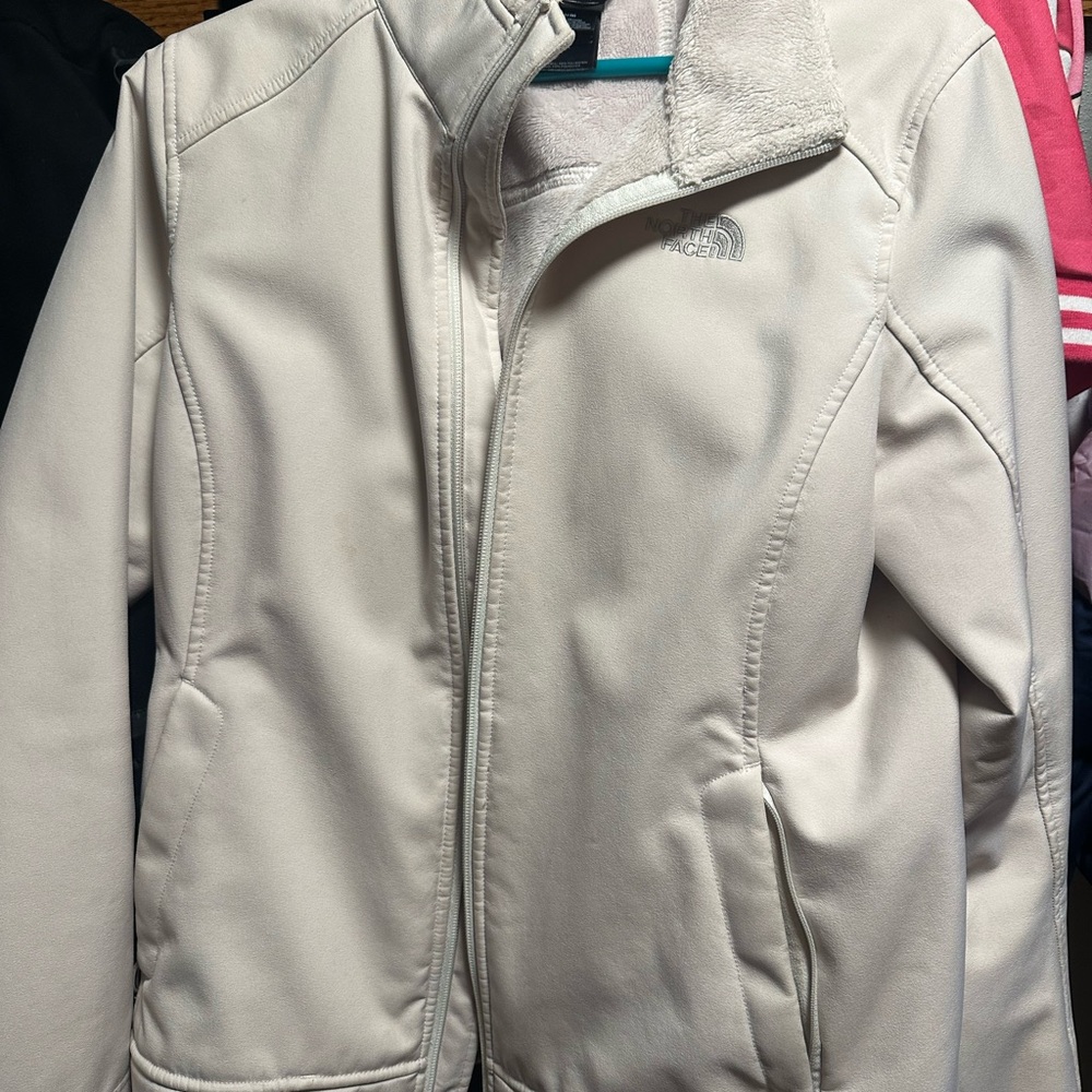 The North Face Off-White Fleece Jacket